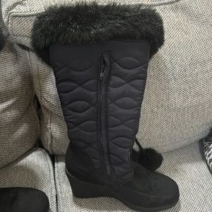 Fur boots